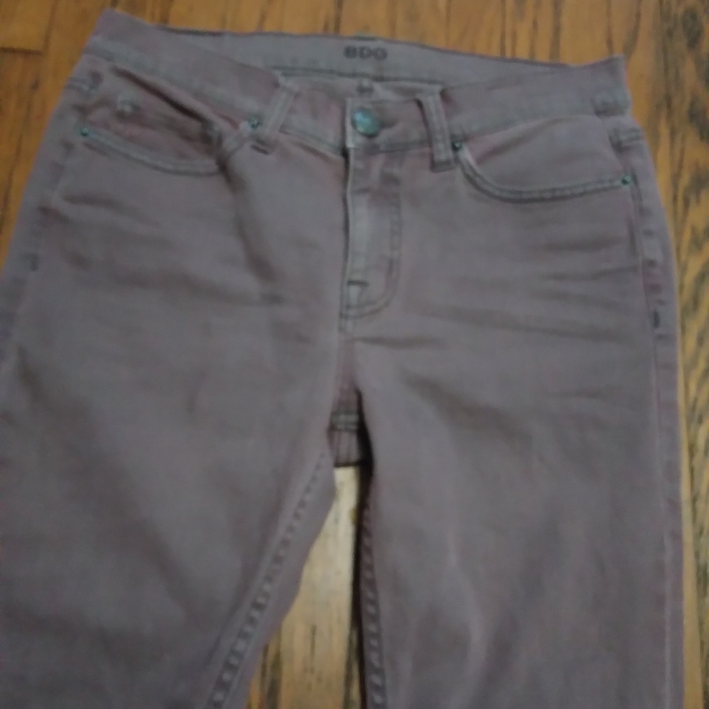 Brown skinny jeans